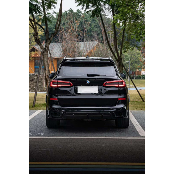 Aerokit Performance i blanksvart för BMW X5 G05 före LCI 2019-2022
