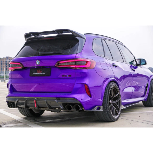 AE Design Övre bakre spoiler för bagagelucka i carbon för BMW X5 M F95 2020+ – bild 4