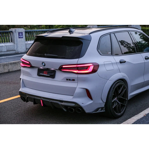 AE Design Övre bakre spoiler för bagagelucka i carbon för BMW X5 M F95 2020+ – bild 7