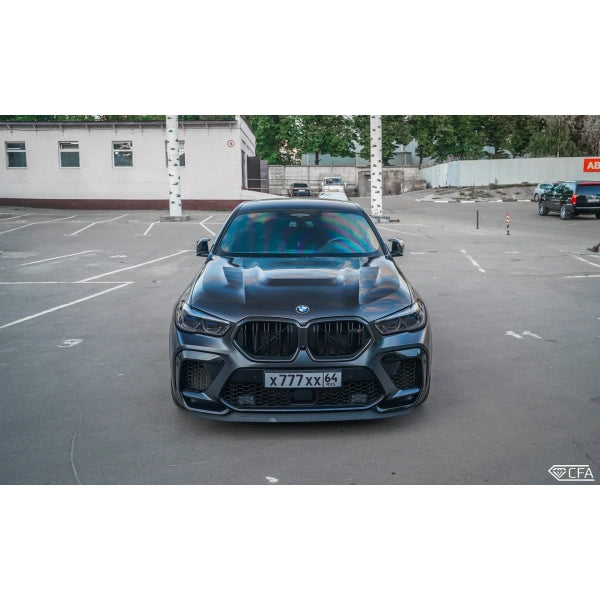 Motorhuv i pre-preg carbon för BMW X5 G05, X6 G06, X5 M F95 & X6 M F96 variant 2