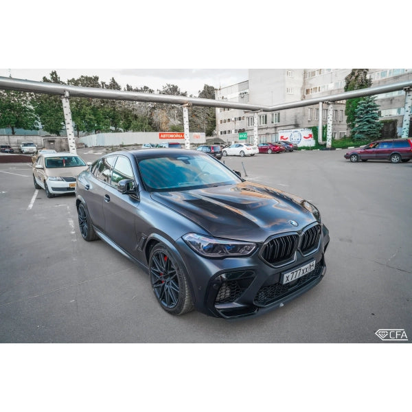 Motorhuv i pre-preg carbon för BMW X5 G05, X6 G06, X5 M F95 & X6 M F96 – variant 2