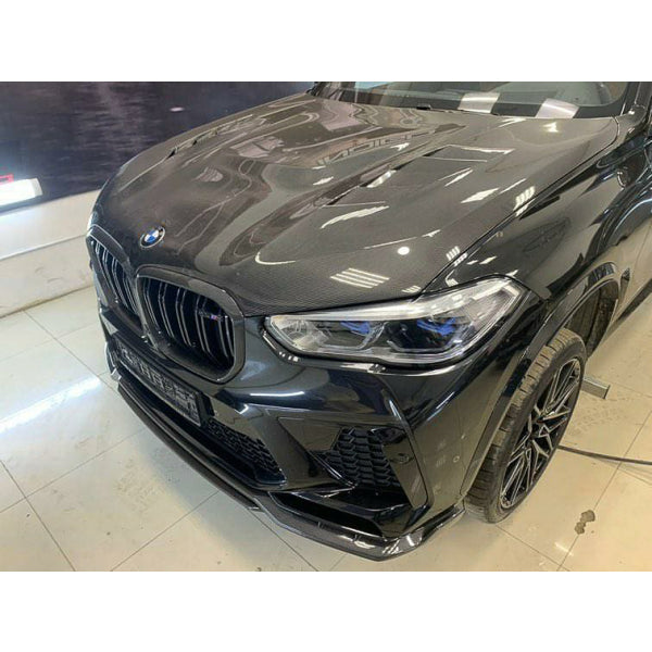 Motorhuv i pre-preg carbon för BMW X5 G05, X6 G06, X5 M F95 & X6 M F96 variant 2 – bild 4