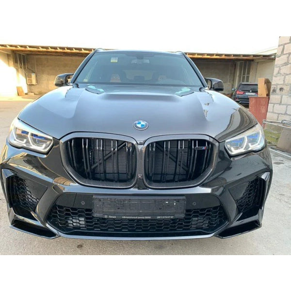 Motorhuv i pre-preg carbon för BMW X5 G05, X6 G06, X5 M F95 & X6 M F96 – variant 2