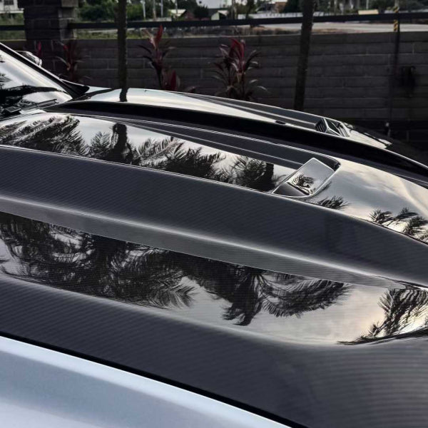 Motorhuv i pre-preg carbon för BMW X5 G05, X6 G06, X5 M F95 & X6 M F96 – variant 1