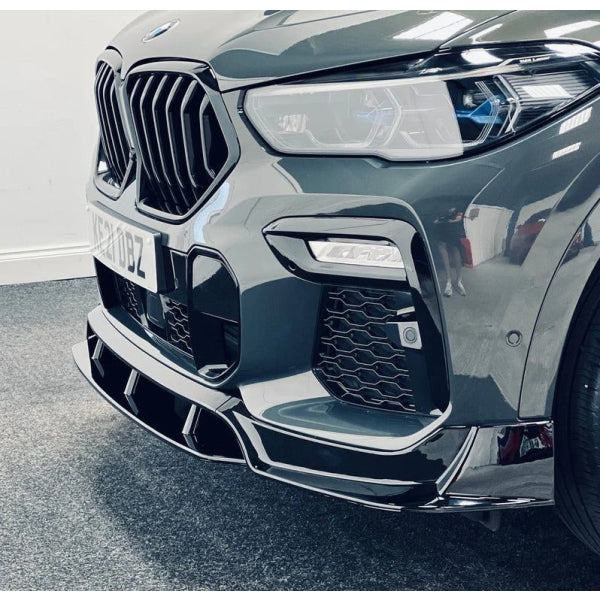 Aerokit Performance i blanksvart för BMW X6 G06 före facelift 2019–2022