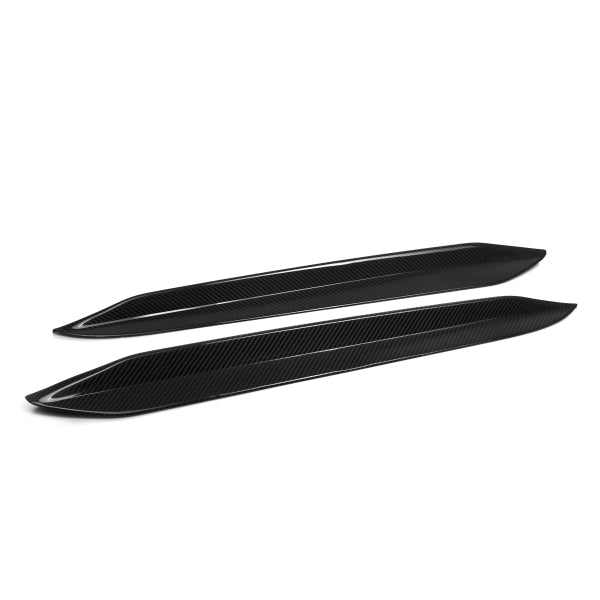 Sidospoilers för bakruta Performance i pre-preg carbon för BMW X6 G06 & X6M F96