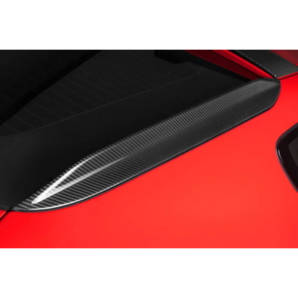 Sidospoilers för bakruta Performance i pre-preg carbon för BMW X6 G06 & X6M F96