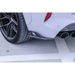 AE Design Bakre diffusor med breddningar i carbon för BMW X6 M F96 2020+ – bild 3