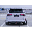 AE Design Bakre diffusor med breddningar i carbon för BMW X6 M F96 2020+ – bild 5