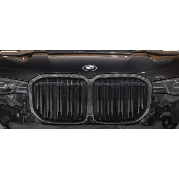 Njurgrill i pre-preg carbon för BMW X7 G07 2020–2023