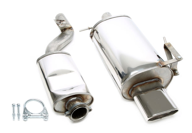 BMW Z3 Serie E36 R/C Rostfritt Sportavgassystem Catback TA Technix