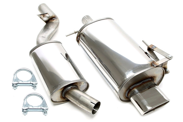 BMW Z3 Serie E36 R/C Rostfritt Sportavgassystem Catback TA Technix