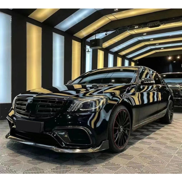 Bodykit i carbon med Brabus-look för Mercedes-Benz S-klass S63 W222 facelift
