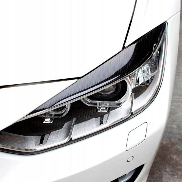 Strålkastarögonbryn i carbon för BMW 4-serie F32/F33/F36, M3 F80 & M4 F82 – bild 5