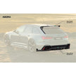 Bakre spoiler i dry pre-preg carbon för Audi RS6 – bild 5