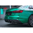 AE Design Bakre diffusor i pre-preg carbon för Audi S4 B9.5 2020–