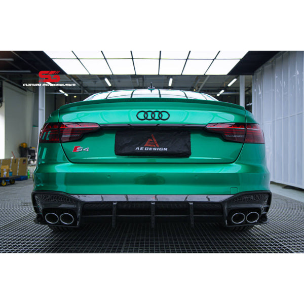 Bakre diffusor i pre-preg carbon för Audi S4 B9.5 2020–