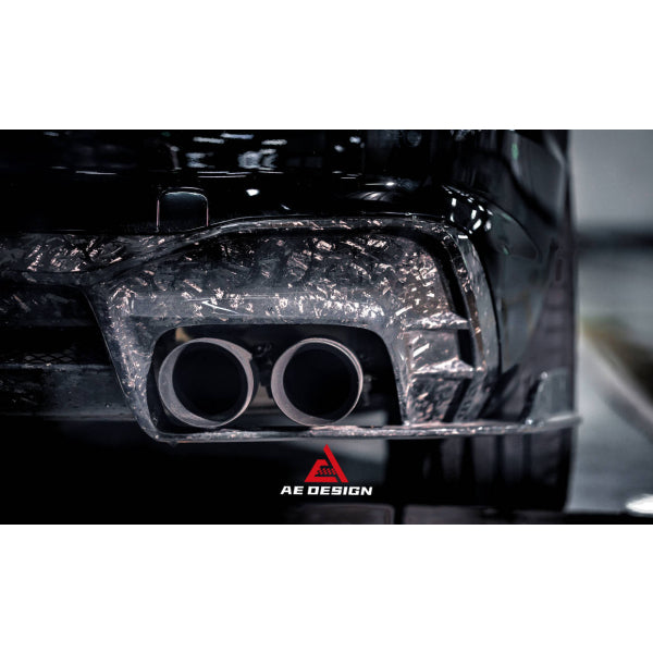 Bakre diffusor i pre-preg carbon för Audi S4 B9.5 2020–