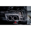 AE Design Bakre diffusor i pre-preg carbon för Audi S4 B9.5 2020– – bild 5