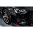 AE Design Canards till främre stötfångaren i pre-preg carbon för Audi S4 B9.5 2020–