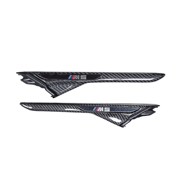 Skärmgälar (sidoluftintag) i carbon för BMW M5 F90 2018–2022