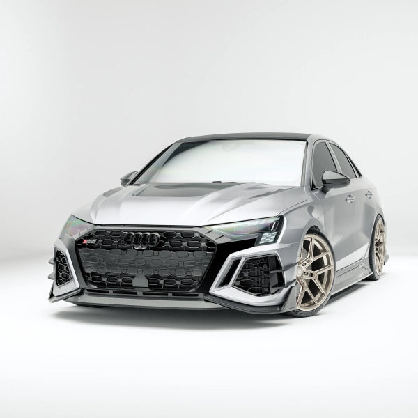 Frontläpp i pre-preg carbon för Audi RS3 8Y