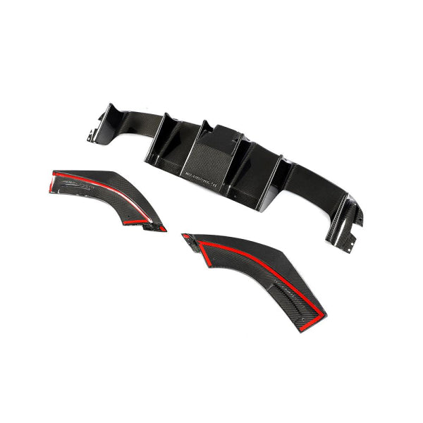 Bakre diffusor i carbon för BMW M2 F87 Coupé 2016-2019