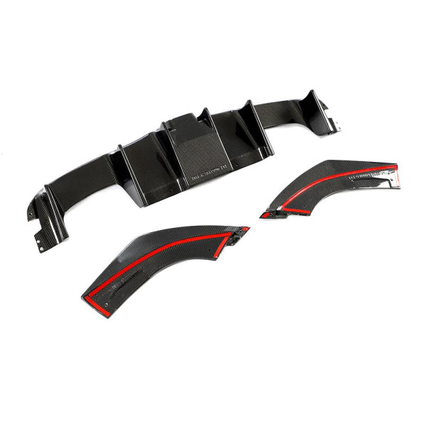 Bakre diffusor i carbon för BMW M2 F87 Coupé 2016-2019 – bild 3
