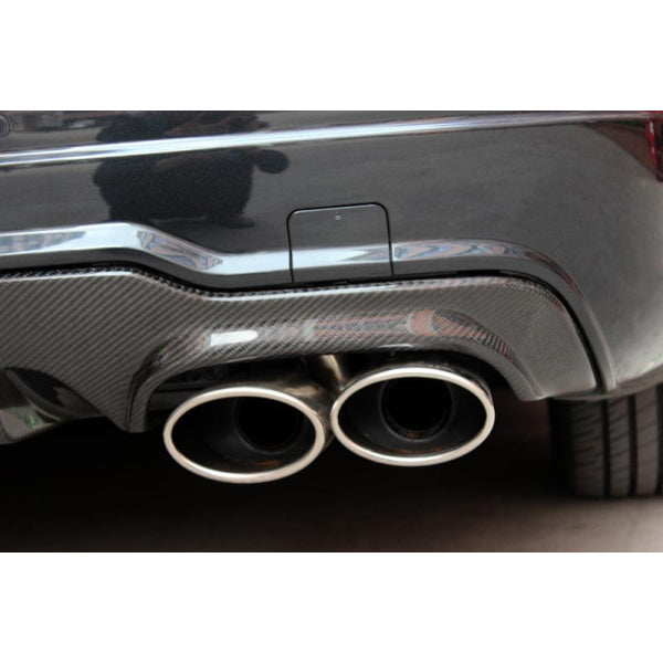 Bakre diffusor i carbon för Mercedes-Benz C-klass W204 C63 AMG 2012–2014