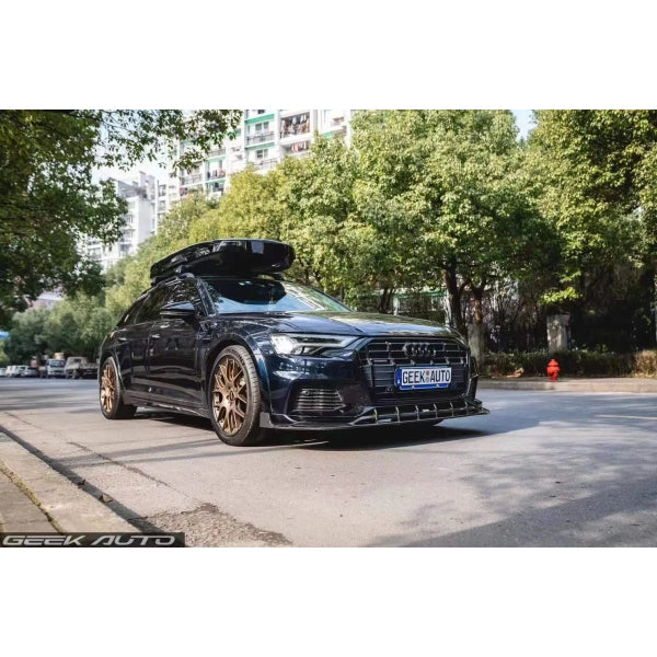 Frontläpp i pre-preg carbon för Audi A6 allroad 2019–2022 – variant 2