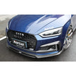 Karbel Frontläpp i pre-preg carbon för Audi A5 S line / S5 B9 2017–2019 variant 1