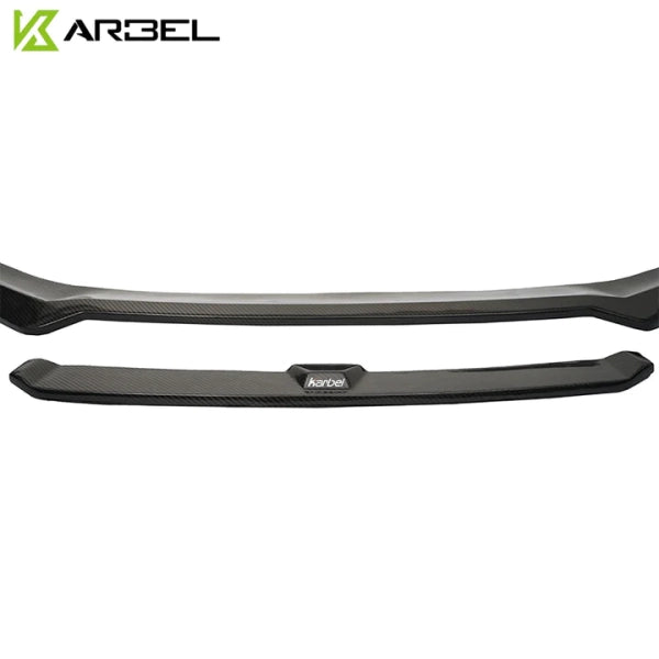 Frontläpp i pre-preg carbon för Audi A5 S line / S5 B9 2017–2019 – variant 1
