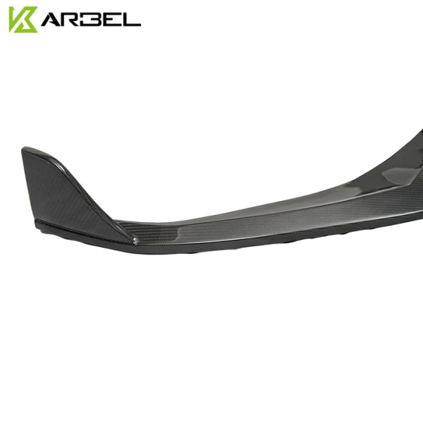 Frontläpp i pre-preg carbon för Audi A5 S line / S5 B9 2017–2019 – variant 1