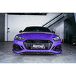 Frontläpp i pre-preg carbon för Audi RS5 B9.5 2020–2022 – bild 2