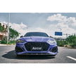 Frontläpp i pre-preg carbon för Audi RS5 B9.5 2020–2022 – bild 4