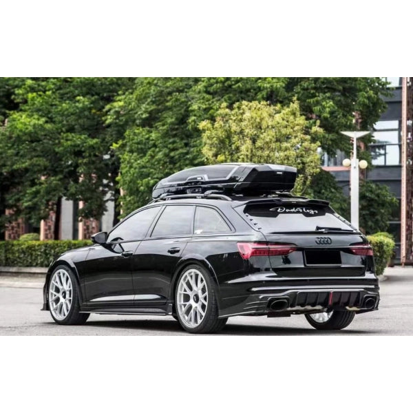 Bakre diffusor i pre-preg carbon V1 för Audi A6 Allroad 2019–2022