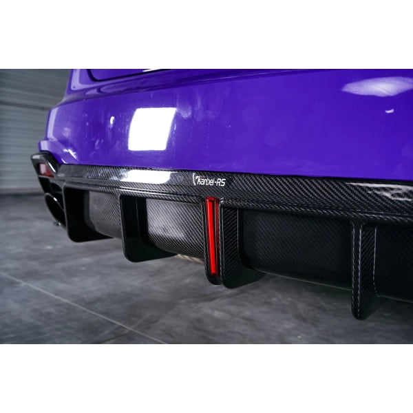 Bakre diffusor i pre-preg carbon för Audi RS5 B9.5 2020–2022 variant 2 – bild 4