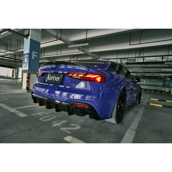 Bakre diffusor i pre-preg carbon för Audi RS5 B9.5 2020–2022 – variant 2