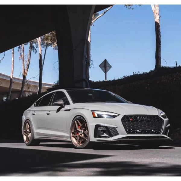 Frontläpp i pre-preg carbon för Audi A5 S line / S5 B9.5 2020–2022 variant 1