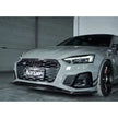 Frontläpp i pre-preg carbon för Audi A5 S line / S5 B9.5 2020–2022 variant 1 – bild 4