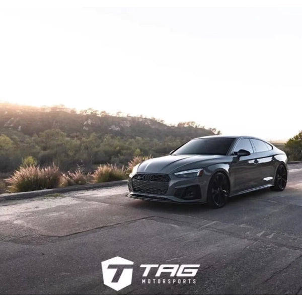 Frontläpp i pre-preg carbon för Audi A5 S line / S5 B9.5 2020–2022 – variant 1