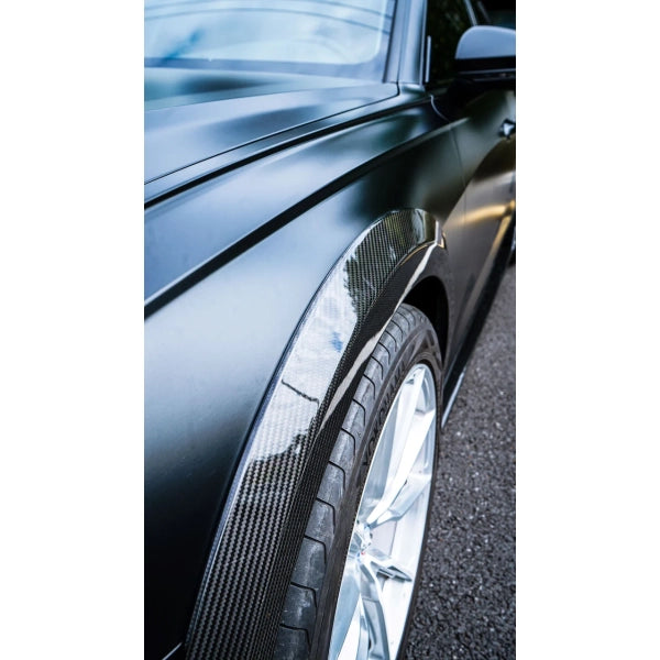 Skärmbreddningar i pre-preg carbon för Audi A6 allroad 2019–2022