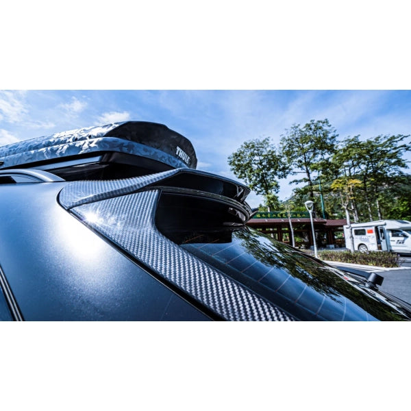Bagageluckespoiler i pre-preg carbon för Audi A6 allroad 2019–2022 – variant 1