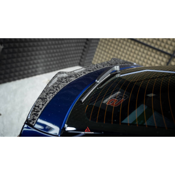 Bagageluckespoiler i pre-preg carbon för Audi RSQ8 2020–