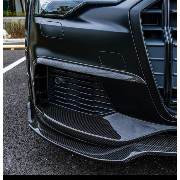 Luftintag till främre stötfångare i pre-preg carbon för Audi A6 Allroad C8 2019–2022