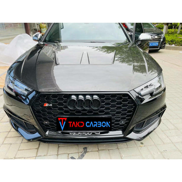 TAKD fenor för främre stötfångare i pre-preg carbon för Audi A4/S4 B9 2019– – bild 3