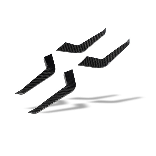 Främre canards i pre-preg carbon för Audi RS4 B9.5 2020– – variant 2