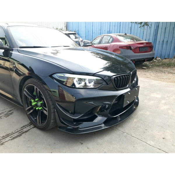 Fenor till främre stötfångare i carbon PSM för BMW M2 F87 Coupé 2016-2017