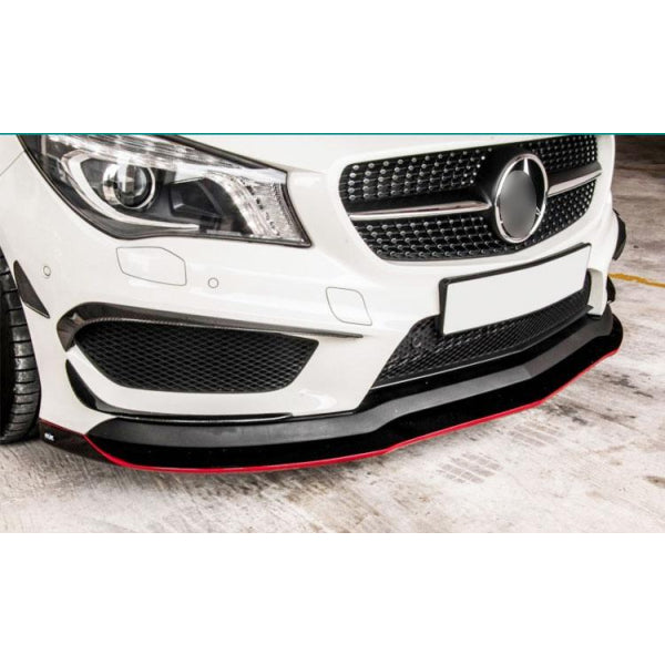 Främre stötfångarfenor (canards) i carbon för Mercedes-Benz CLA C117 AMG