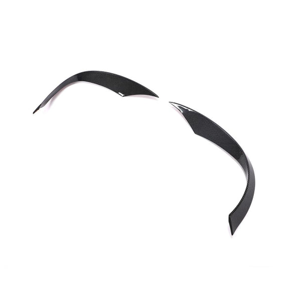 Främre stötfångarfenor (canards) i carbon för Mercedes-Benz SLC/SLK R172 AMG 2016–2018
